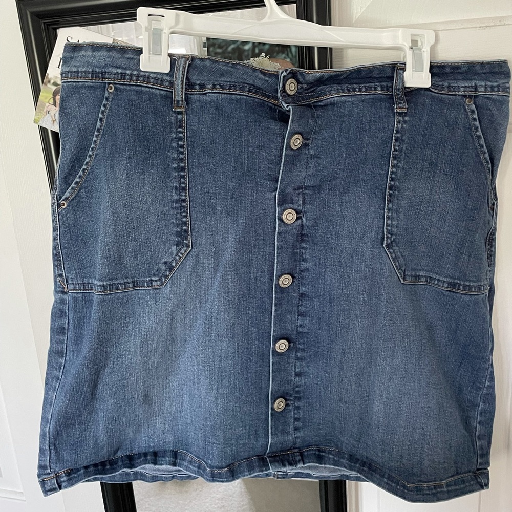 Kensie Jeans Demin Skirt